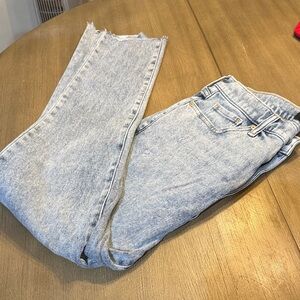 Banana Republic Light Wash High Rise Slim Straight Leg Jeans- Size 31